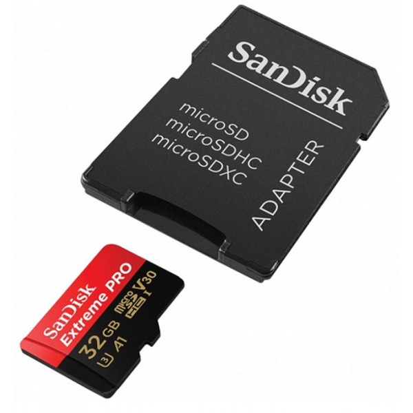 Thẻ 32GB micro SDHC Extreme Pro 100M/s 4K U3 A1 Sandisk