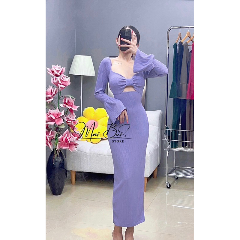 ĐẦM NƠ TAY LOE THIẾT KẾ