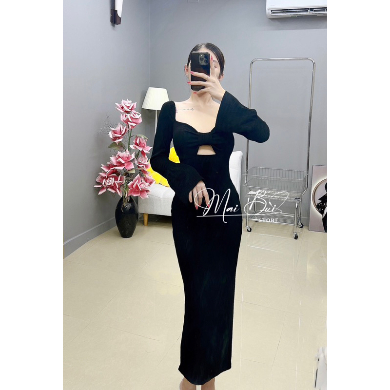 ĐẦM NƠ TAY LOE THIẾT KẾ