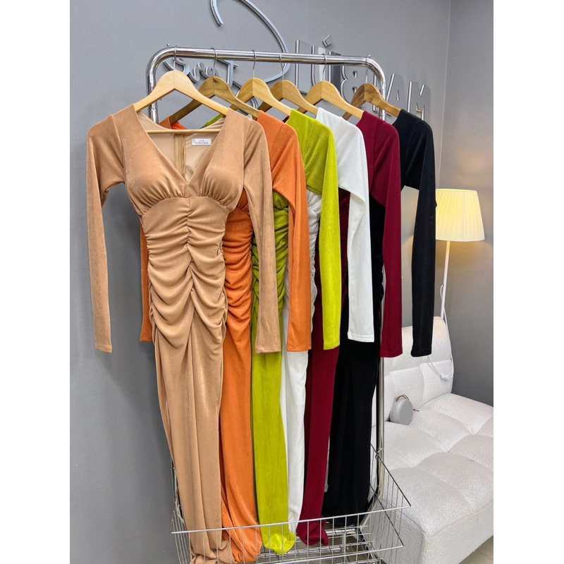 D18 - ĐẦM BODY NHÚN NHŨ THIẾT KẾ