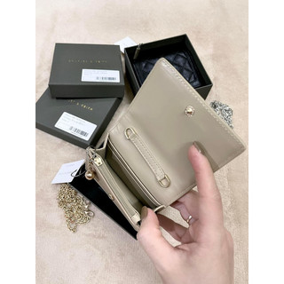 [Fullbox+Sẵn] Ví mini trám da hạy C siêu cấp