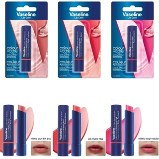  Son Dưỡng Môi Có Màu Vaseline Colour Care Mẫu Mới 