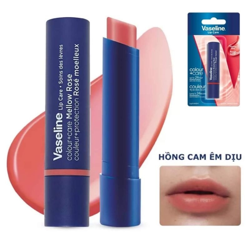 Son Dưỡng Môi Có Màu Vaseline Colour Care Mẫu Mới