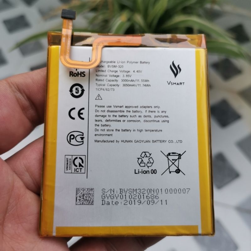 Pin Vsmart star V320a zin hãng