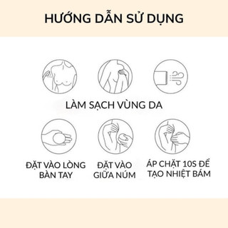 Miếng dán ngực silicon nhiệt tự thân EBLIN