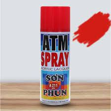 Sơn Xịt ATM Màu Đỏ A211 RED