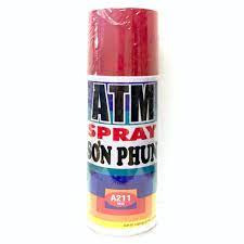 Sơn Xịt ATM Màu Đỏ A211 RED