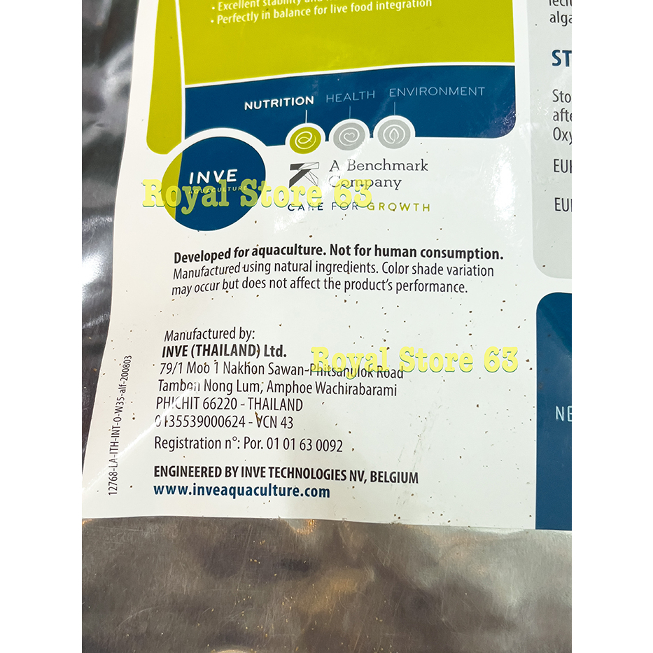 Cám Thái INVE ORANGE WEAN thức ăn cho cá cảnh 3/5