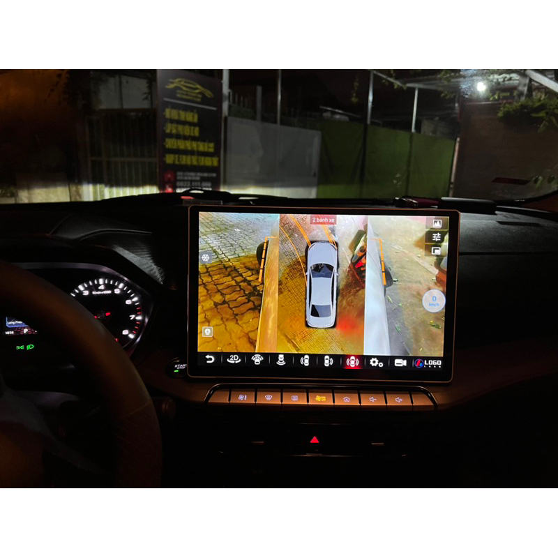 Màn Hình DVD Android Ô Tô 0LEDPR0 PREMIUM 13 inch liền cam 360 hàng cao cấp 2023-Tặng Vietmap S2