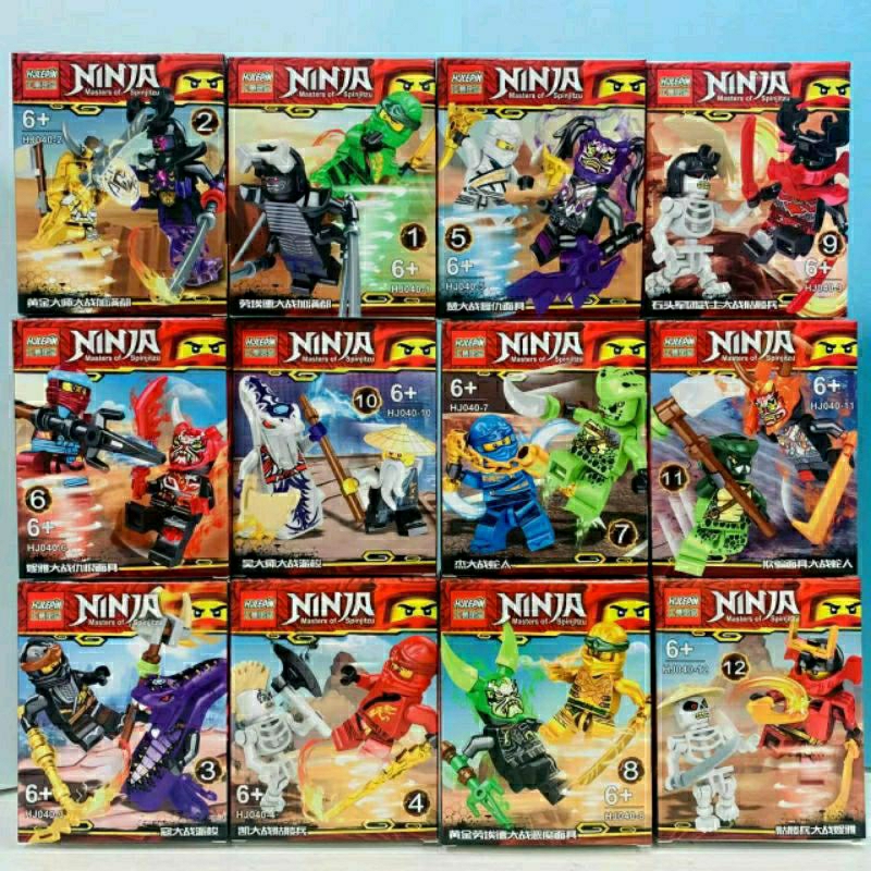 Lắp Ráp Lego Non Các Nhân Vật Ninjago HJ040