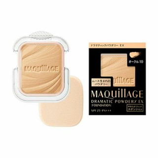 Lõi phấn phủ Shiseido Maquillage Dramatic Powdery EX  Nhật bản (còn màu 00, 10, 20)