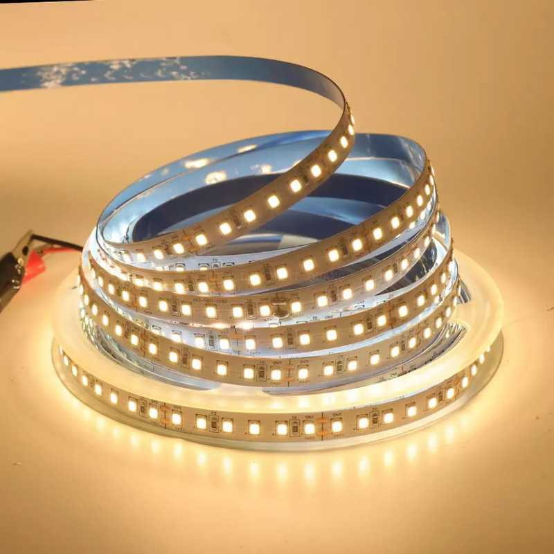 Cuộn dây led dán 2835 mật độ 120 led/m, bản rộng 8mm, màu sắc trắng, vàng, trung tính.