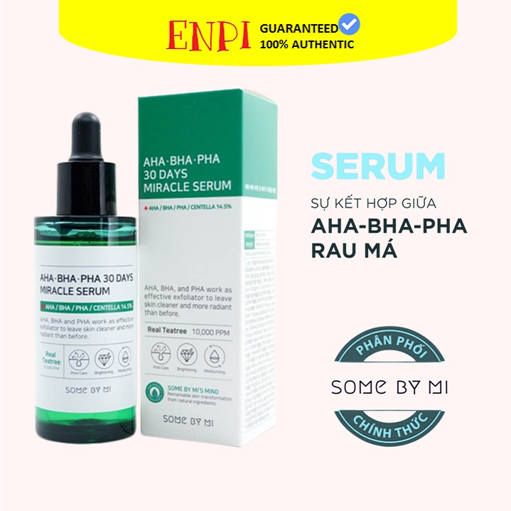 Tinh Chất Dưỡng Da Mụn Some By Mi AHA-BHA-PHA 30 Days Miracle Serum 50ml (april) | BigBuy360 - bigbuy360.vn