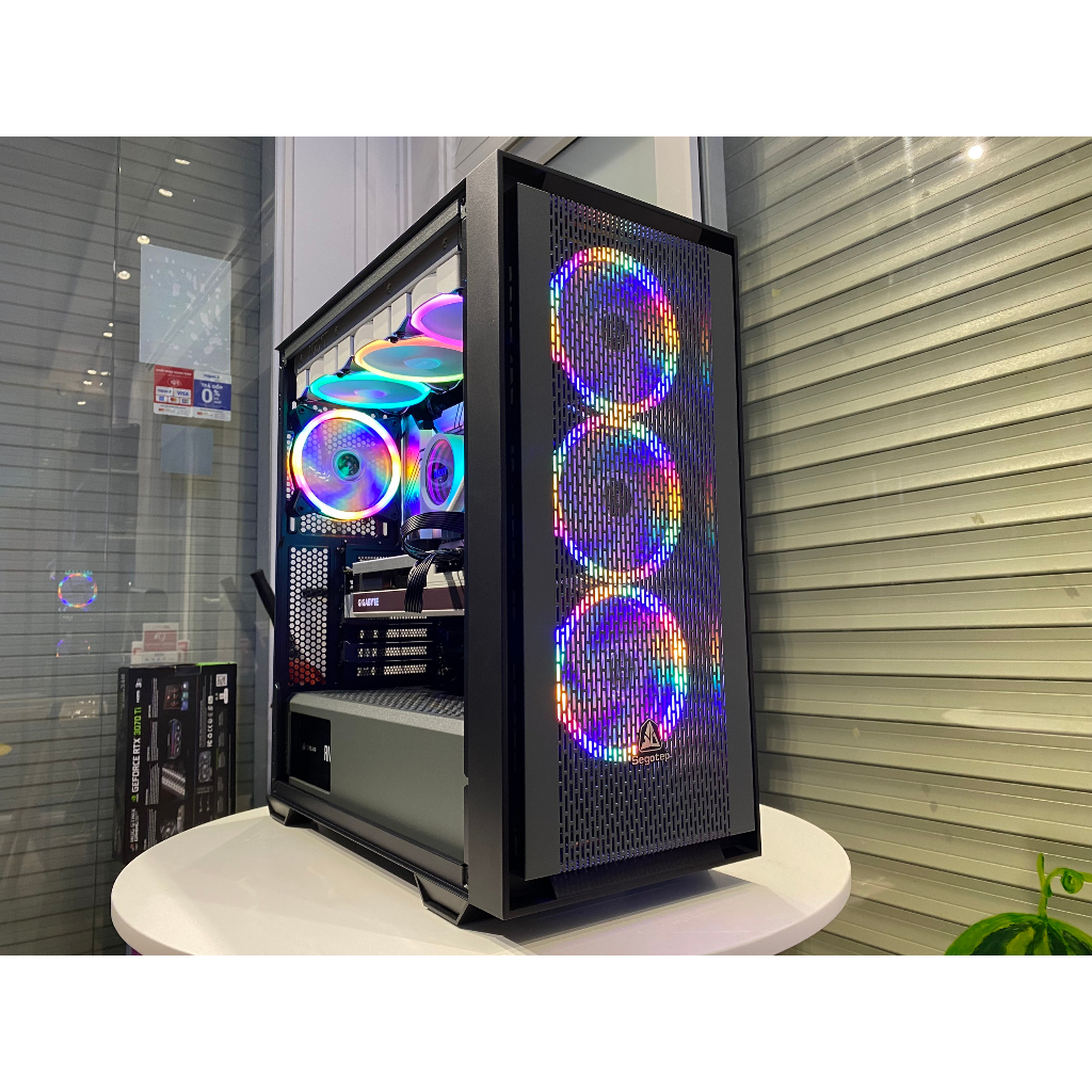 Máy ráp đồ họa cấu hình i7 13700K, PC GAMING cao cấp RTX 3090 24G giá rẻ BH 12 tháng chính hãng Shopcom