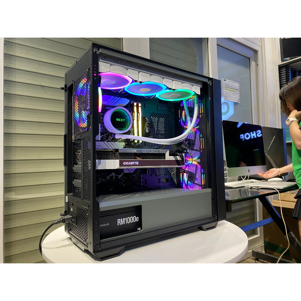 Máy ráp đồ họa cấu hình i7 13700K, PC GAMING cao cấp RTX 3090 24G giá rẻ BH 12 tháng chính hãng Shopcom