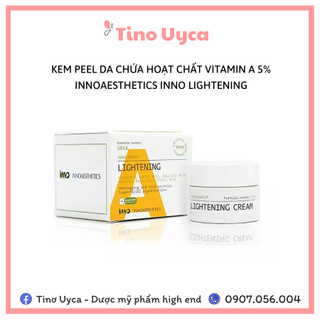 [TINO UYCA] Kem peel da chứa hoạt chất Vitamin A 5% Innoaesthetics Inno Lightening