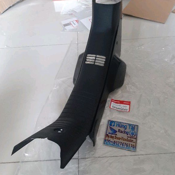 Nhựa nhám đen ốp sườn baga xe DREAM lùn zin honda thái