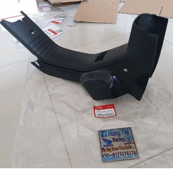 Nhựa nhám đen ốp sườn baga xe DREAM lùn zin honda thái