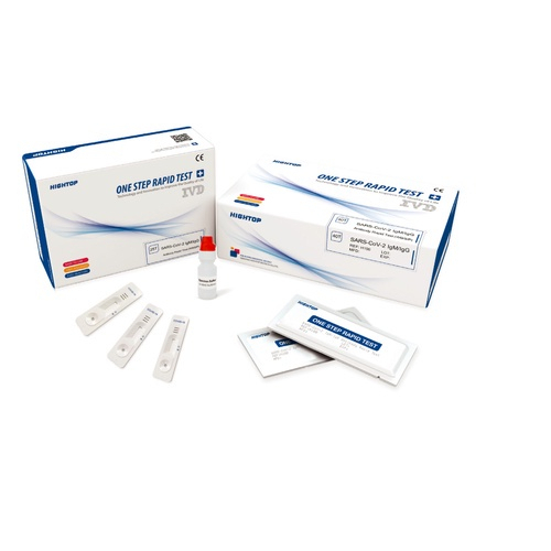 Một Bộ Kit Test Mũi Nhanh Tại Nhà Covid 19 Hightop.