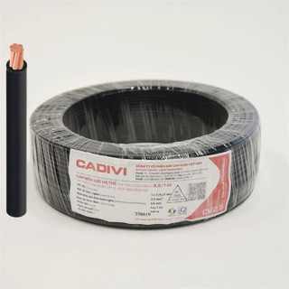 Dây điện đơn cứng CV 2.5 lõi 7 sợi CADIVI (Bán theo cuộn)