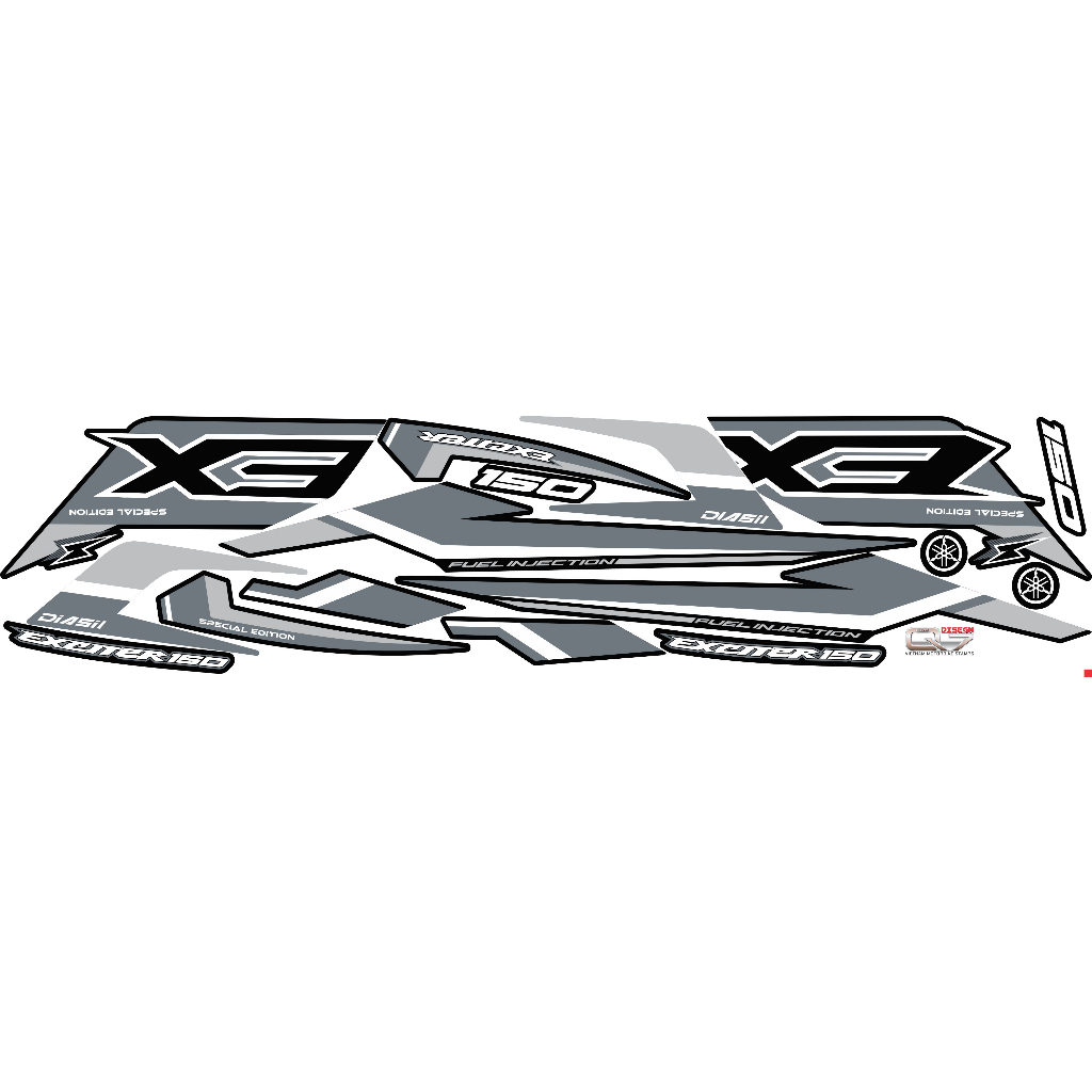 Tem rời EXCITER 150 - zả zin - áp dụng nhiều màu - tydecal6666