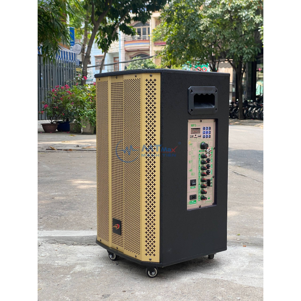 Loa Kéo AT T12 - Bass 30 Kèm 2 Micro Không Dây Cực Hay. Thiết kế sang trọng, hiện đại và hàng loạt tính năng tiên tiến