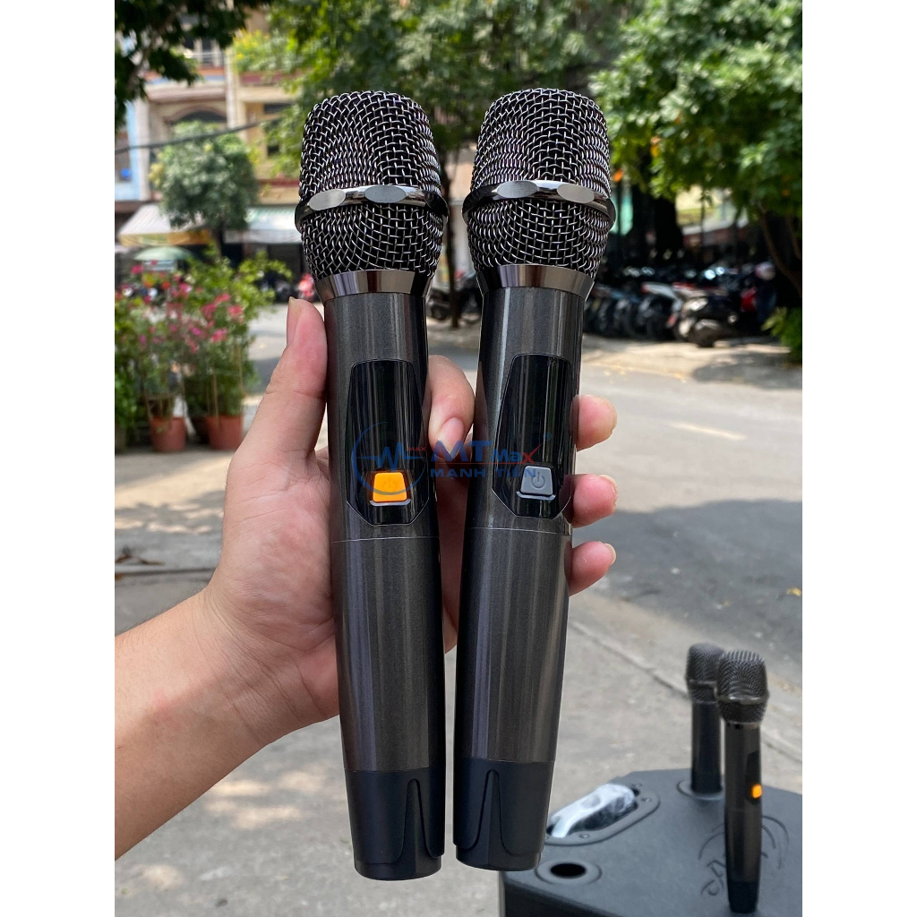 Loa Kéo AT T12 - Bass 30 Kèm 2 Micro Không Dây Cực Hay. Thiết kế sang trọng, hiện đại và hàng loạt tính năng tiên tiến