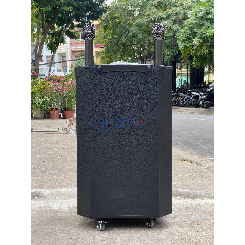 Loa Kéo AT T12 - Bass 30 Kèm 2 Micro Không Dây Cực Hay. Thiết kế sang trọng, hiện đại và hàng loạt tính năng tiên tiến