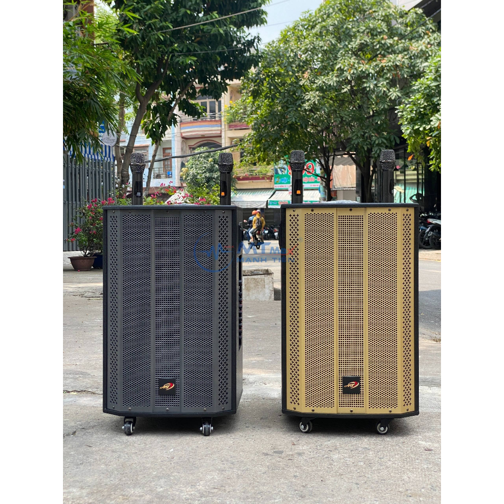 Loa Kéo AT T12 - Bass 30 Kèm 2 Micro Không Dây Cực Hay. Thiết kế sang trọng, hiện đại và hàng loạt tính năng tiên tiến