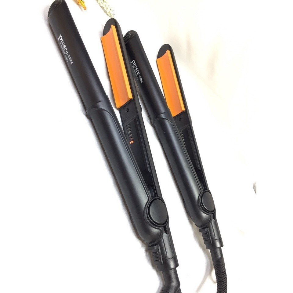 Máy Là Thẳng, Máy Duỗi Tóc Hàn Quốc Prosee 8866 Hair Straightener Flatter Iron - TDP502