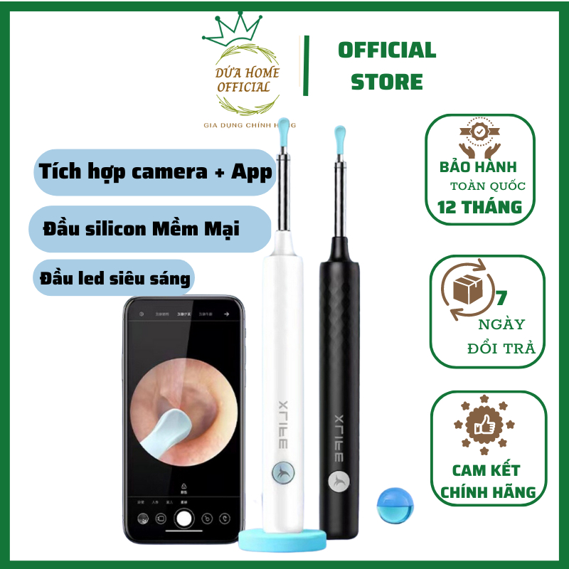 CHÍNH HÃNG - Máy Lấy Ráy Tai X- Life Tích Hợp Camera Thông Minh, An Toàn, Nhỏ Gọn, Tiện Lợi