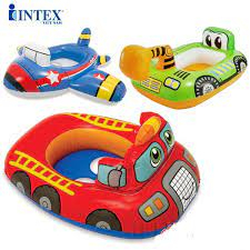 Phao bơi ô tô, máy bay, xe công trình chống lật cho bé INTEX xỏ chân an toàn trẻ em