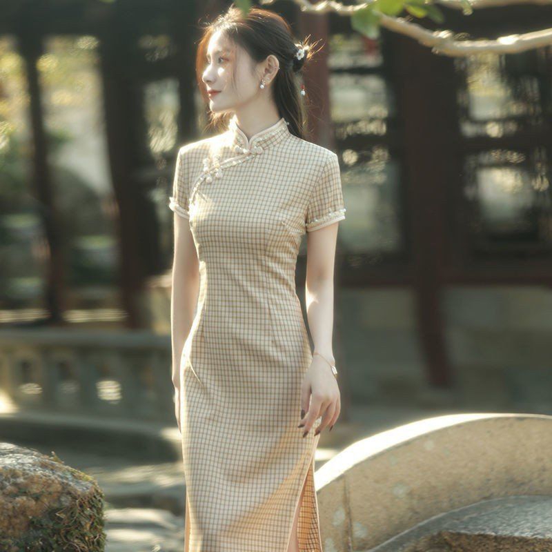 Đầm Sườn Xám Trung Quốc Cải Tiến, Sườn Xám Trung Hoa Dáng Dài