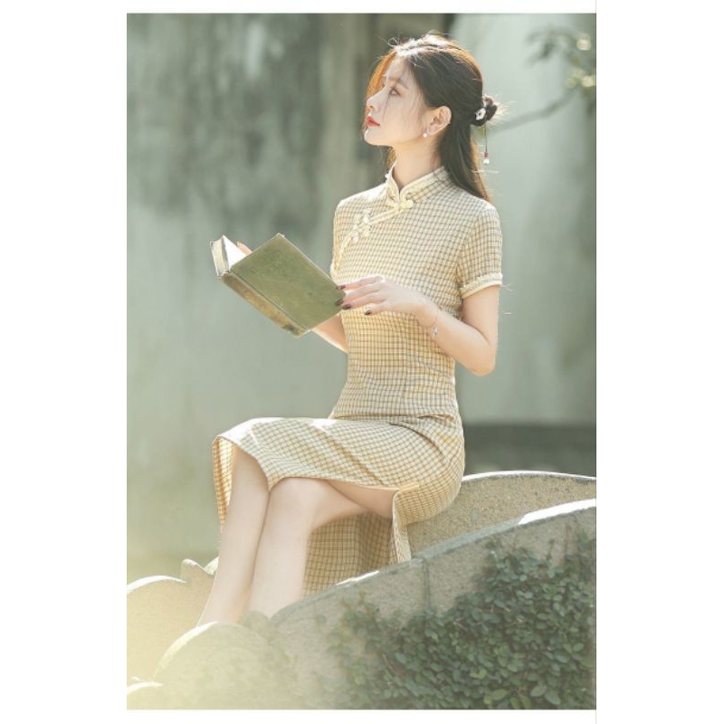 Đầm Sườn Xám Trung Quốc Cải Tiến, Sườn Xám Trung Hoa Dáng Dài