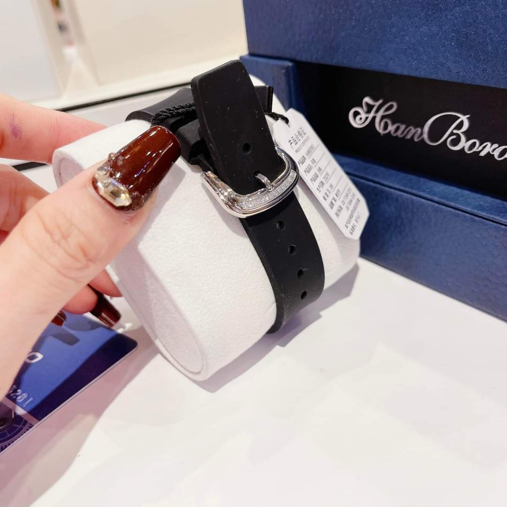 Đồng Hồ Nữ Chính Hãng Hanboro,Máy Pin,Size:34mm,Sang Trọng Cá Tính Và Đầy Thu Hút