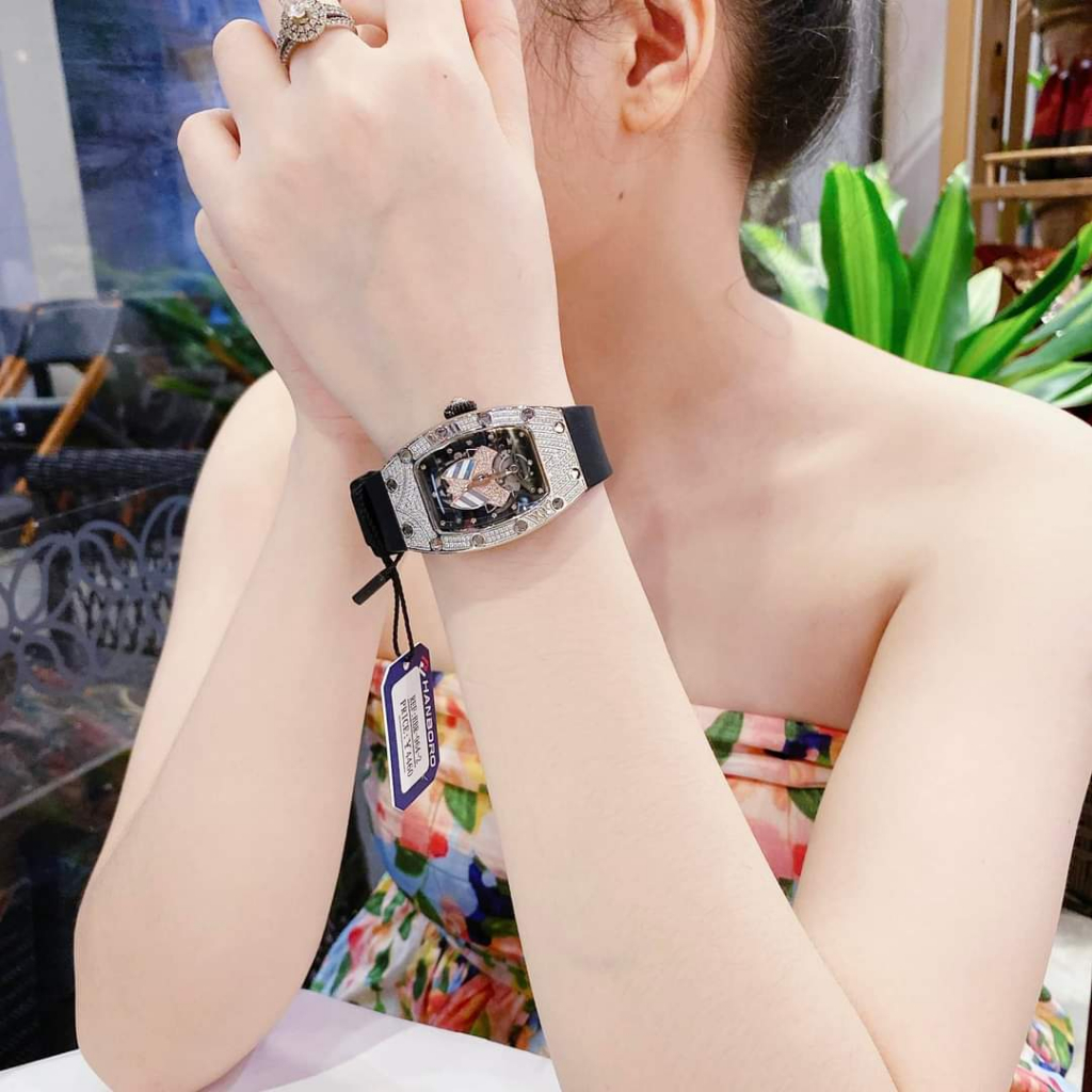 Đồng Hồ Nữ Chính Hãng Hanboro,Máy Pin,Size:34mm,Sang Trọng Cá Tính Và Đầy Thu Hút