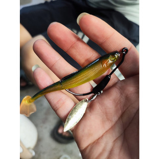 Mồi Mềm Lure - Lưỡi gắn mồi mềm Lưỡi + Mồi Mềm câu cá fishing