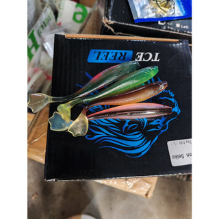 Mồi Mềm Lure - Lưỡi gắn mồi mềm Lưỡi + Mồi Mềm câu cá fishing