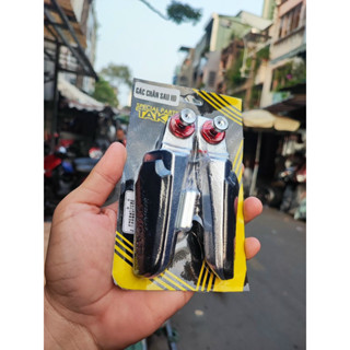 Gác Chân Sau DUCATI Cho Tất Cả Các Dòng Xe Gắn Máy Honda & Yamaha Nhôm CNC Nguyên Khối