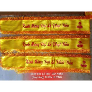 Băng đeo Chéo Kính mừng Phật đản
