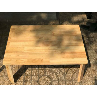 Bàn bệt - Bàn Chữ nhật chân gập xếp chắc chắn - gỗ cao su - happyhome