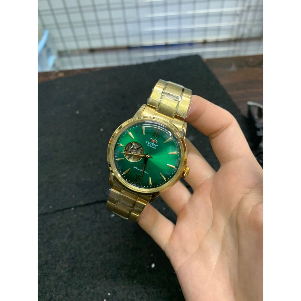 Đồng hồ Nam Orient hở mặt chạy cơ automatic nhiều màu máy Nhật size 40mm dây kim loại
