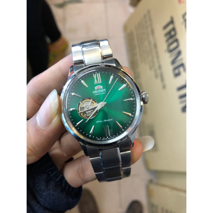 Đồng hồ Nam Orient hở mặt chạy cơ automatic nhiều màu máy Nhật size 40mm dây kim loại