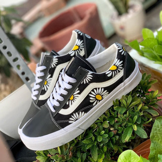 Giày sneaker vans hoa cúc