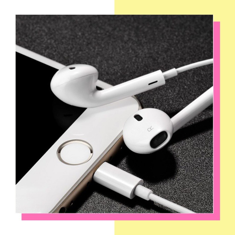 Tai Nghe Có Dây Cho ĐT 7/8/X/XsMax/11/12/13/14++ Bốc Máy Bảo Hành 1 Đổi 1 Không Kết Nối Bluetooth (JA SHOP)