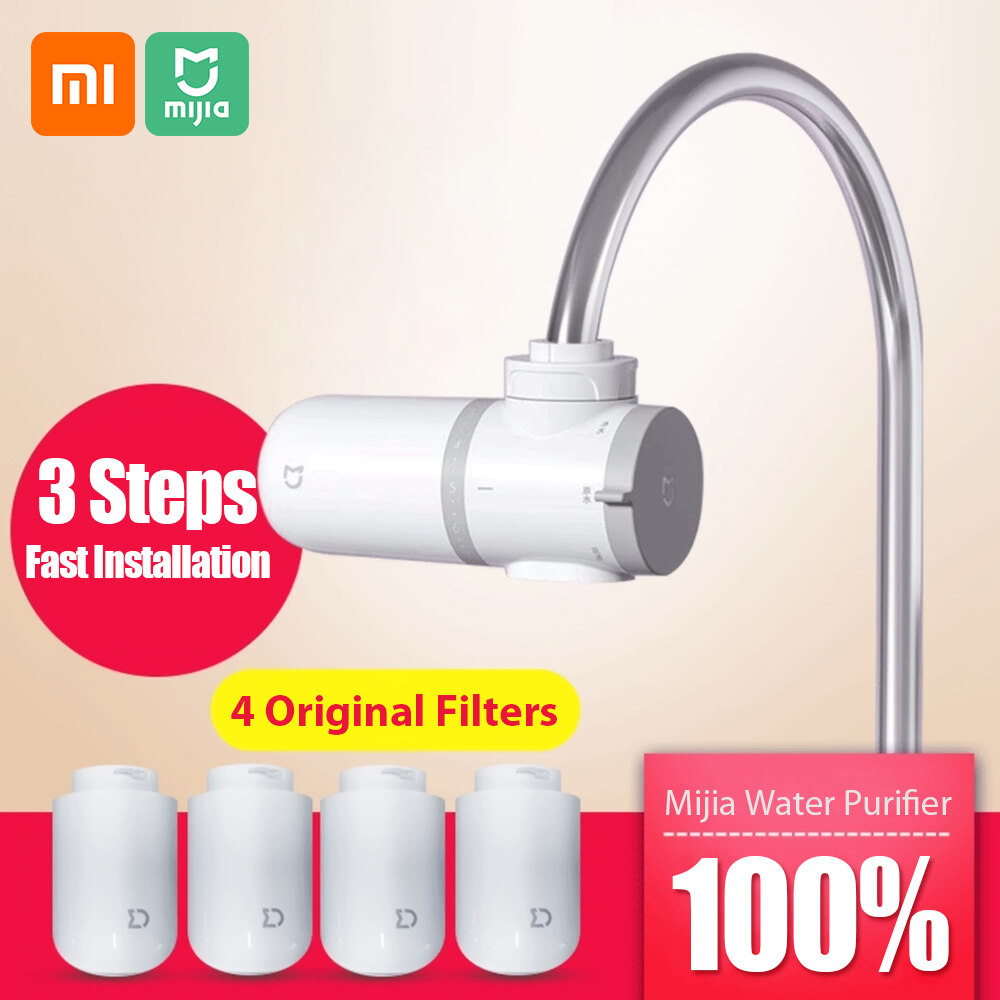 Hỏa tốc | Máy Lọc nước tại vòi Xiaomi Mijia Tia UV khử trùng LJ04 - Vòi Lọc nước Xiaomi Mijia MUL11 với 4 lõi - MiHouse
