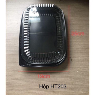 Set 10 hộp đế đen HT203