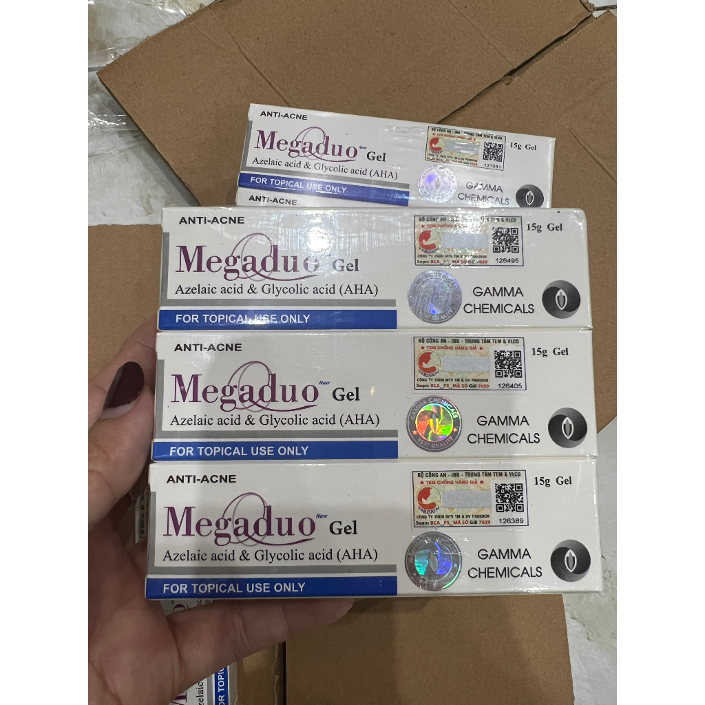 Megaduo gel bản thường AHA - Gel Giảm Mụn Và Thâm Mụn - Hàng Chính Hãng - CÓ TEM