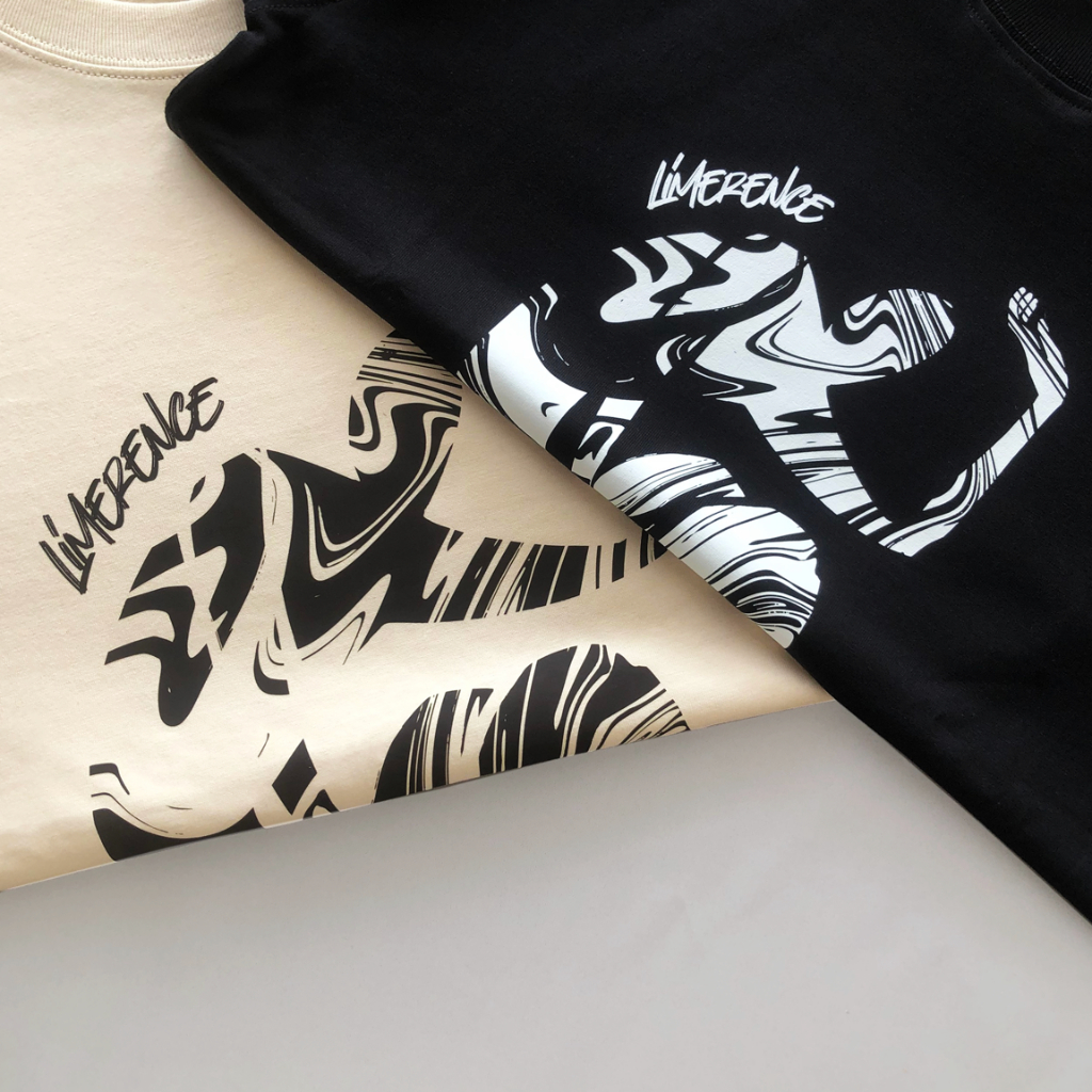 Áo thun form rộng LIMERENCE Basic lonely vải cotton cao cấp co giãn, dày dặn Local Brand