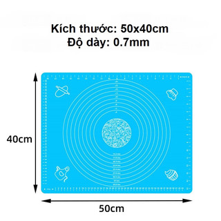 Tấm nướng nhào bột silicon
